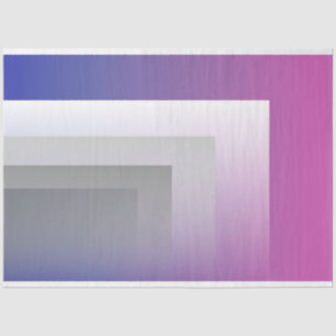 Fuchsia blauw grijs tissuepapier