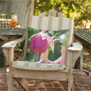 Fuchsia Bloem Buitenkussen