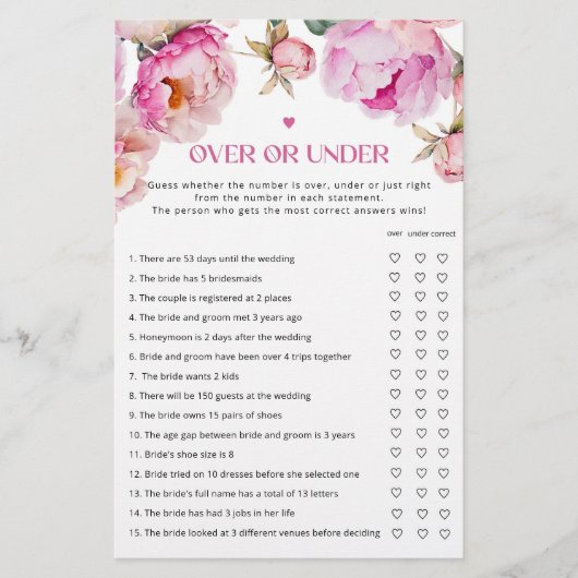 Fuchsia bloemblaadjes over of onder vrijgezellenfe (Voorkant)