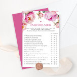 Fuchsia bloemblaadjes over of onder vrijgezellenfe<br><div class="desc">Fuchsia pioenroodblaadjes over of onder vrijgezellenfeest spel Matching games beschikbaar.</div>