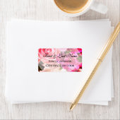 Fuchsia Bloemen Label (Insitu)