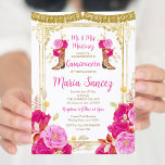 Fuchsia Bloemen Quinceañera 15 Anos Verjaardag Kaart<br><div class="desc">Fuchsia Bloemen Quinceañera 15 Anos Verjaardag uitnodiging</div>