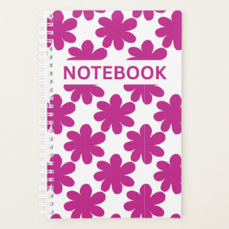 Fuchsia Bloemige Achtergrond | Krachtige & Vrouwel Planner