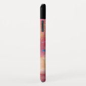 FUCHSIA BLUE ABSTRACT roze Amethyst Gemstone Case-Mate iPhone Case (Achterkant/rechts)