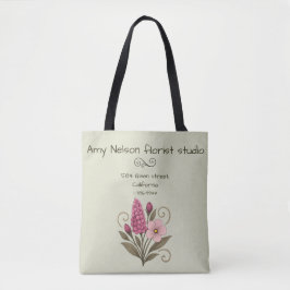 Fuchsia & Blush Bloemrijke Tote Tas – Botanisch De