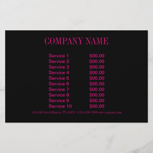 fuchsia boheemse chakra massagetherapeut Yoga Flyer (Achterkant)