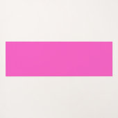 Fuchsia Bright roze bedrijfsnaam Instagram Yogamat (Achterkant (horizontaal))