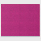 Fuchsia Burlap Texture Cadeaupapier (Vlak)