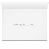 Fuchsia Cactus flower RSVP (Binnen Horizontaal (Onder))