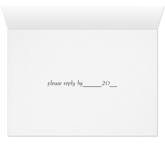 Fuchsia Cactus flower RSVP (Binnen Horizontaal (Onder))