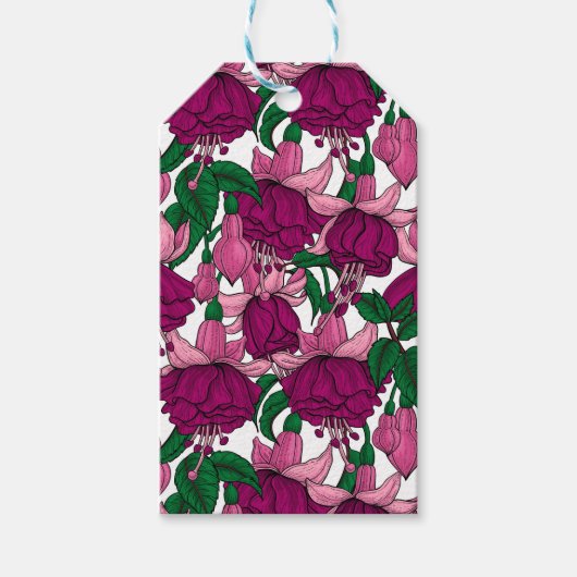 Fuchsia Cadeaulabel (Voorkant)