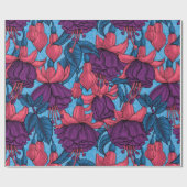 Fuchsia Cadeaupapier (Vlak)