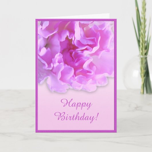 Fuchsia Carnese Kaart (Voorkant)