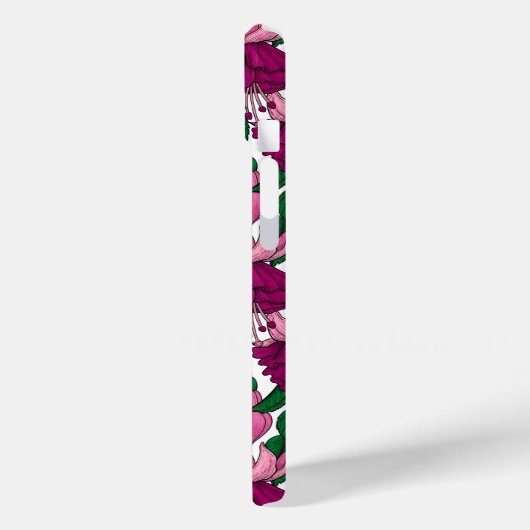 Fuchsia Case-Mate iPhone Case (Achterkant / Links)