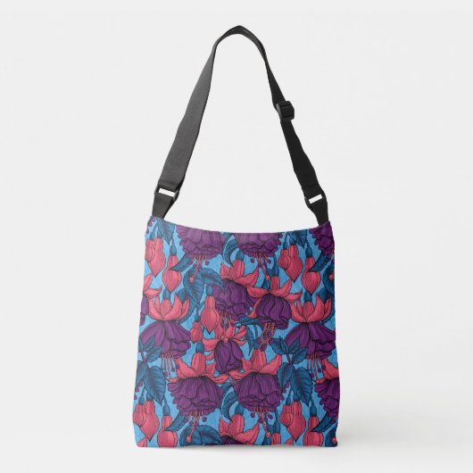 Fuchsia Crossbody Tas (Voorkant)
