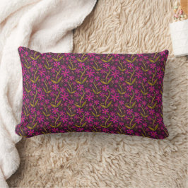 Fuchsia | Dansende Aquarel Daisies Kussen