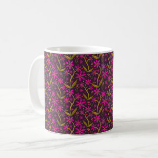 Fuchsia | Dansende madeliefjes aquarel Koffiemok