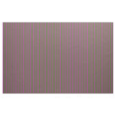 Fuchsia & Dark Olive Green Colored Pattern Stof (Yard (91,4 cm))