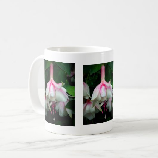 Fuchsia Devonshire Dumpling Koffiemok (Voorkant links)