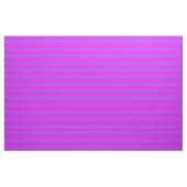 Fuchsia & donker turquoise gevoerd/gestreept patro stof (Yard (91,4 cm))