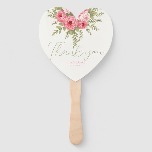 Fuchsia Dream Handwaaier (Achterkant)