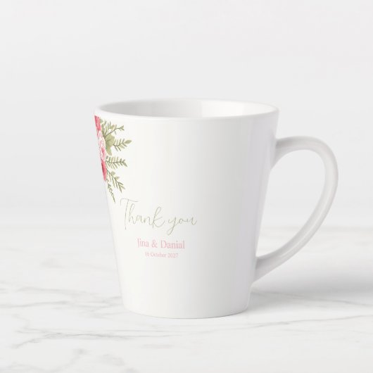 Fuchsia Dream Latte Mok (Rechts)