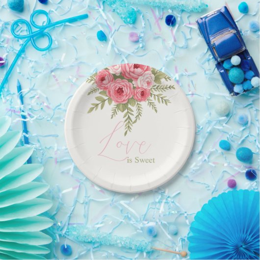 Fuchsia Dream Papieren Bordje (Feest)