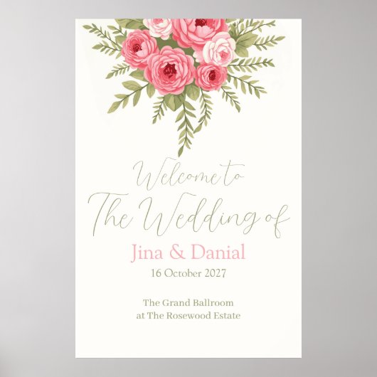 Fuchsia Dream Poster (Voorkant)