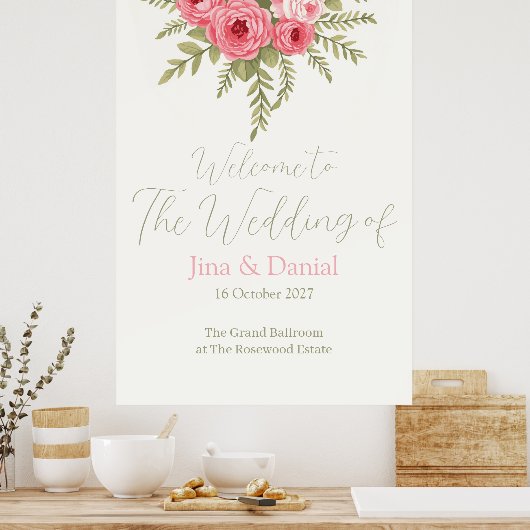 Fuchsia Dream Poster (Keuken)