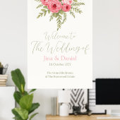 Fuchsia Dream Poster (Thuiskantoor)