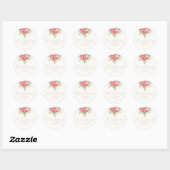 Fuchsia Dream Ronde Sticker (Vel)
