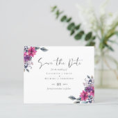 Fuchsia Dreams BEWAREN DE DATUM Budget (Staand voorkant)