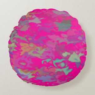 Fuchsia Dreams - Ronde kussen