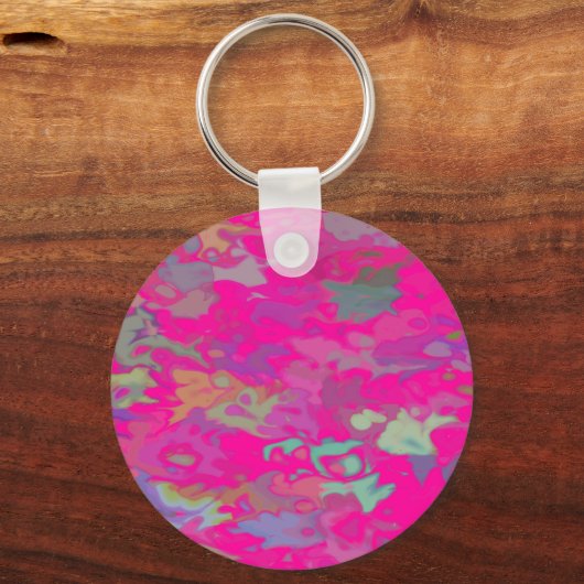 Fuchsia Dromen - Sleutelhanger (Achterkant)