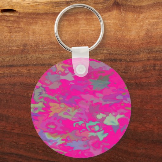 Fuchsia Dromen - Sleutelhanger (Voorkant)