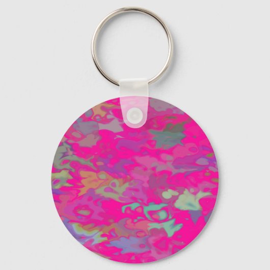 Fuchsia Dromen - Sleutelhanger (Achterkant)
