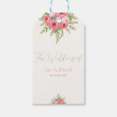 Fuchsia Droom Cadeaulabel (Voorkant)