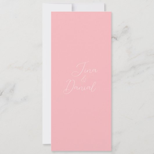 Fuchsia Droom Kaart (Achterkant)