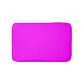 Fuchsia effen kleur | Klassiek Elegant Badmat (Voorkant)