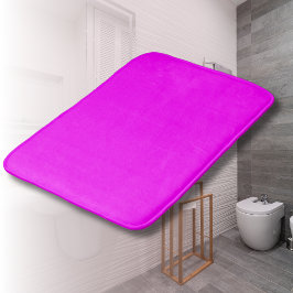 Fuchsia effen kleur | Klassiek Elegant Badmat