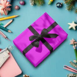 Fuchsia effen kleur | Klassiek | Elegant Cadeaupapier
