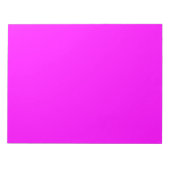 Fuchsia effen kleur | Klassiek Elegant Notitieblok (Voorkant)