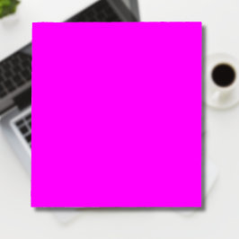 Fuchsia effen kleur | Klassiek Elegant Notitieblok