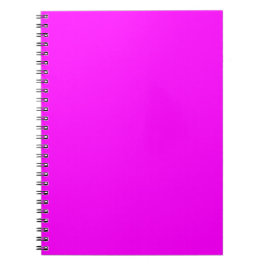 Fuchsia effen kleur | Klassiek Elegant Notitieboek