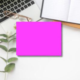 Fuchsia effen kleur | Klassiek Elegant Post-it® Notes