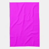 Fuchsia effen kleur | Klassiek Elegant Theedoek (Verticaal)