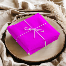 Fuchsia effen kleur | Klassiek Elegant Tissuepapier