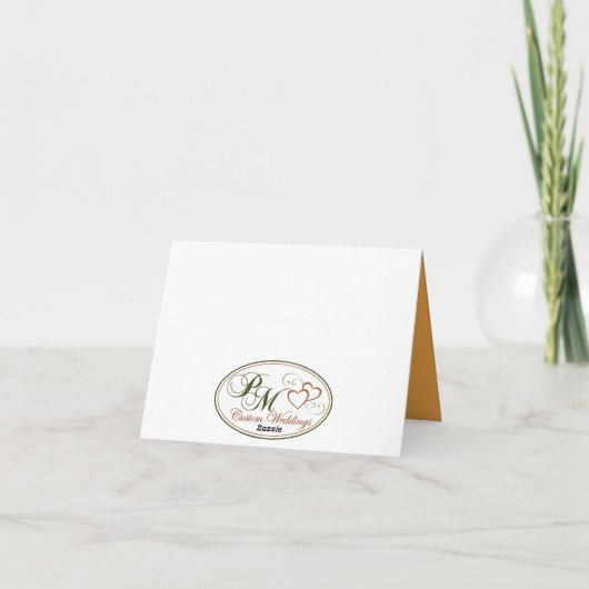 Fuchsia en Sinaasappel Bedankt Kaarten (Achterkant)