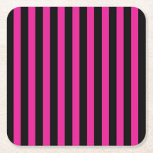 Fuchsia en zwarte snoepjes strepen