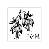 Fuchsia Enchantment Collectie Rubberstempel (Afrduk)